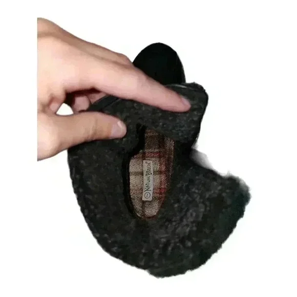 Nature Breeze Womens Winter Boots Mid Calf Waterproof Faux Fur Black Size 3 - Picture 9 of 10